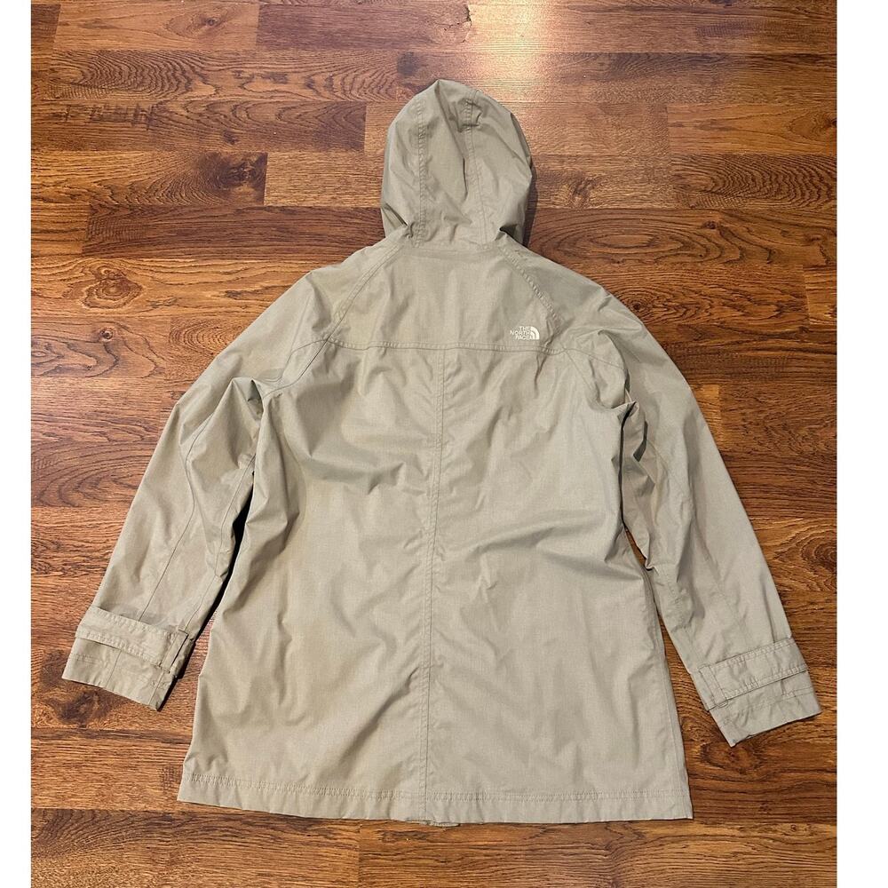 The North Face Carli HyVent Rain Jacket Women’s XL Beige Waterproof Shell - Picture 3 of 15